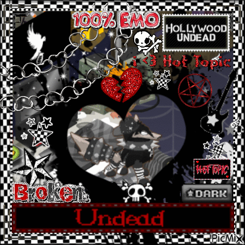 Animal Jam | Hollywood Undead | Emo - Бесплатный анимированный гифка