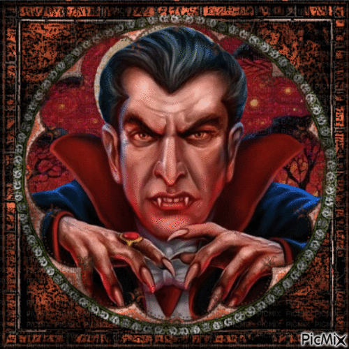 Dracula. - GIF animado grátis