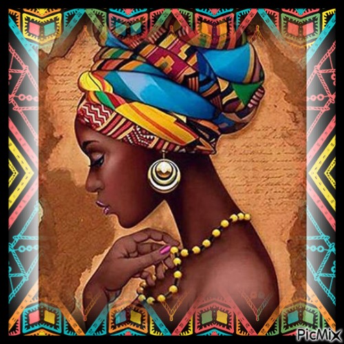 FEMME AFRICAINE - фрее пнг