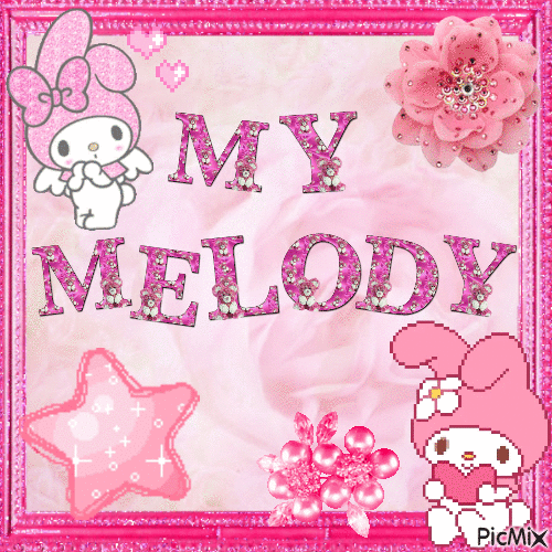 My Melody - GIF animé gratuit