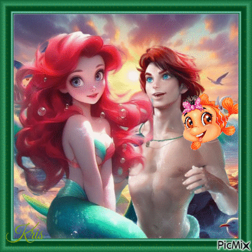 Votre Mermaid Melody préférée - GIF animate gratis