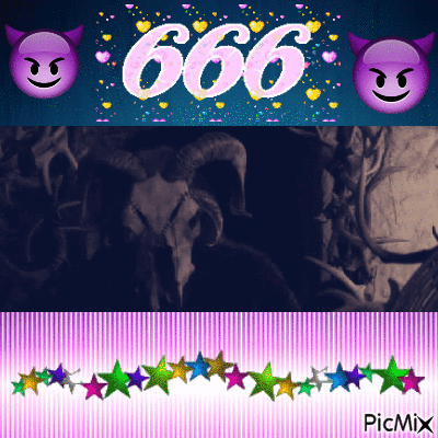 666 - Gratis geanimeerde GIF