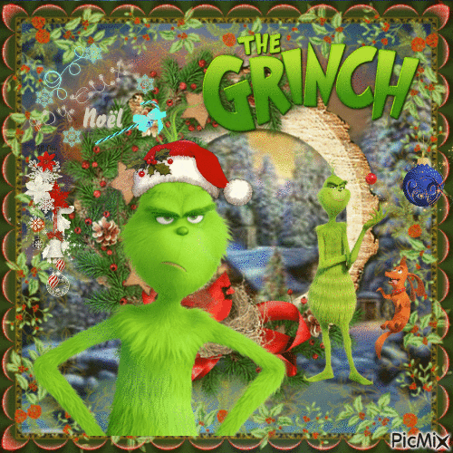 The grinch - GIF animé gratuit