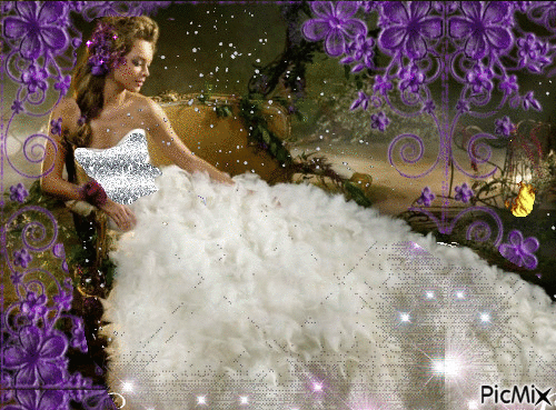 Noiva de branco - Ingyenes animált GIF