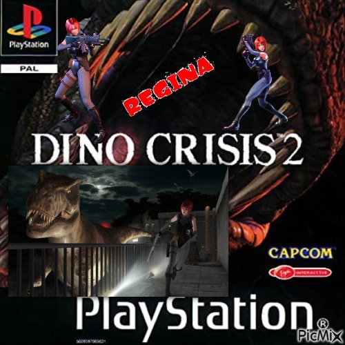 Dino crisis 2 /Capcom/ Character Regina - png ฟรี