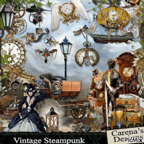 Steampunk vintage