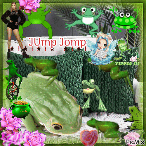 Jump Jomp - Δωρεάν κινούμενο GIF