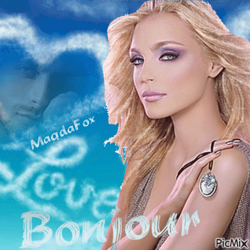 BONJOUR - Бесплатный анимированный гифка