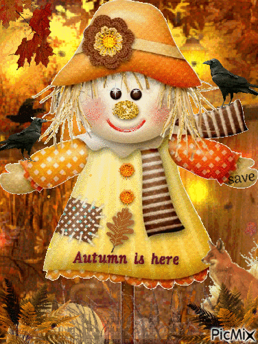 AUTUMN IS HERE - Free animated GIF