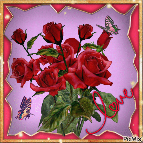 розы - Nemokamas animacinis gif