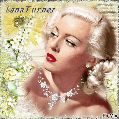 Lana Turner Contest - GIF animado grátis
