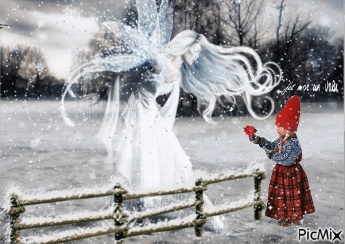 fée des neiges - Ingyenes animált GIF