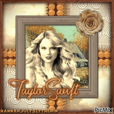♦Taylor Swift in Brown and Beige Tones♦ - Gratis geanimeerde GIF