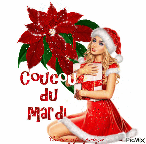 Coucou du mardi - Бесплатный анимированный гифка