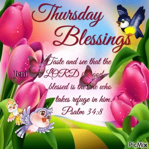 Thursday blessing - Free animated GIF - PicMix