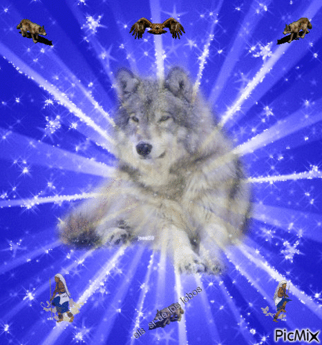 Els sr de los lobos - Ingyenes animált GIF