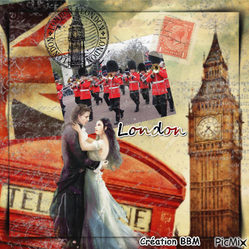 Londres par BBM - Бесплатный анимированный гифка