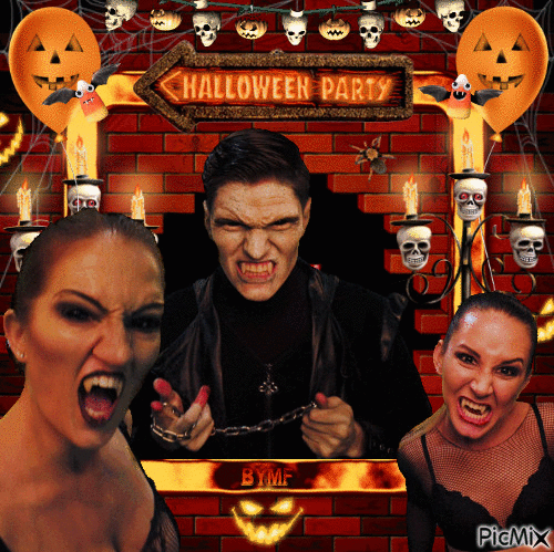 Halloween Party - Besplatni animirani GIF