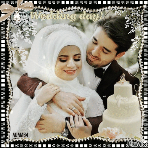 Muslim wedding day - Besplatni animirani GIF