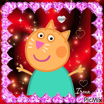 Giff Peppa Pig Candy créé par moi - Бесплатный анимированный гифка