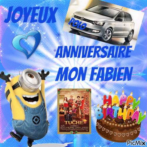 31 ans Fabien juin 2022 - Free animated GIF