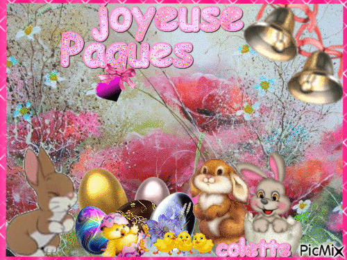 Joyeuse Paques - 無料のアニメーション GIF