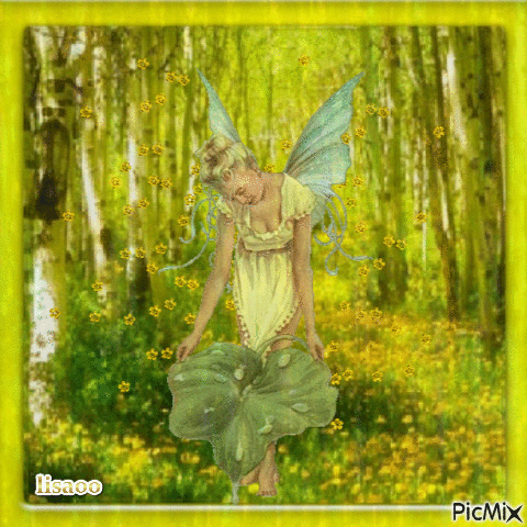 fairy spring - Animovaný GIF zadarmo