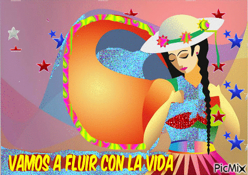 FLUIR CON LA VIDA - Zdarma animovaný GIF