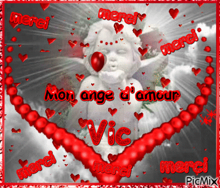 Vic mon ange - Animovaný GIF zadarmo