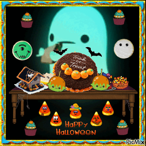 Halloween Sweets - Bezmaksas animēts GIF