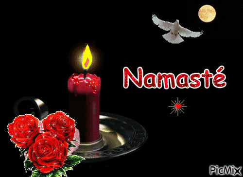 Namasté - Bezmaksas animēts GIF