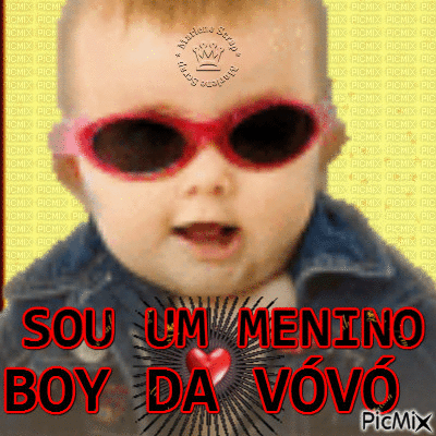 sou boy da vóvó - Бесплатный анимированный гифка
