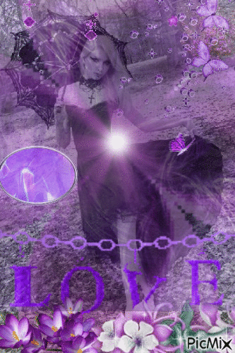 Purple Love - Besplatni animirani GIF