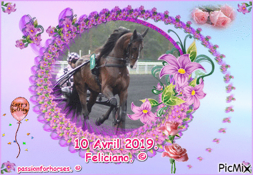 Bon anniversaire Feliciano. © - Gratis animeret GIF