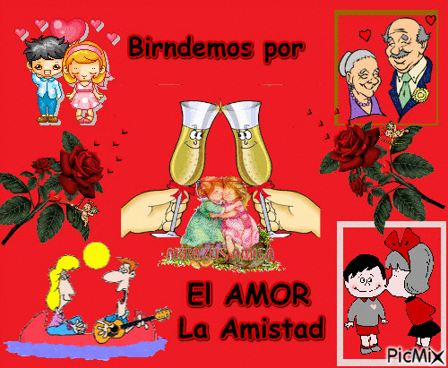 Brindemos - Бесплатный анимированный гифка