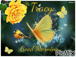 Good Morning Tracy 3 - Gratis animeret GIF