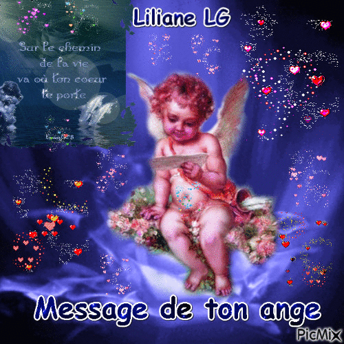 Message de l'Ange pour chacune et chacun d'entre vous ♥♥♥♥♥♥♥ - Bezmaksas animēts GIF