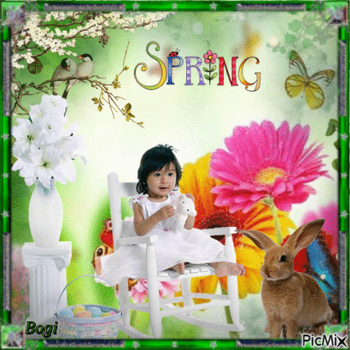 We are waiting for the spring... - GIF animado grátis