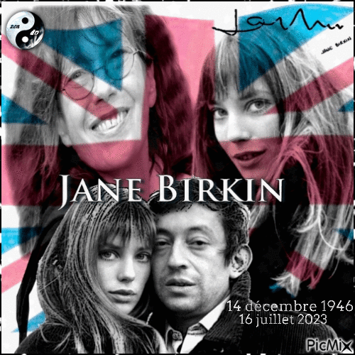 ✦  RIP Jane Birkin - Bezmaksas animēts GIF
