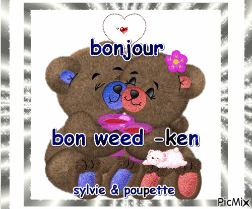 bonjour bon weed - ken - Безплатен анимиран GIF