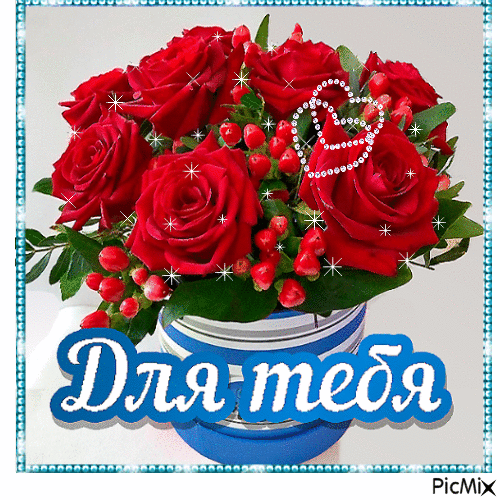 for you red roses box - Gratis animeret GIF