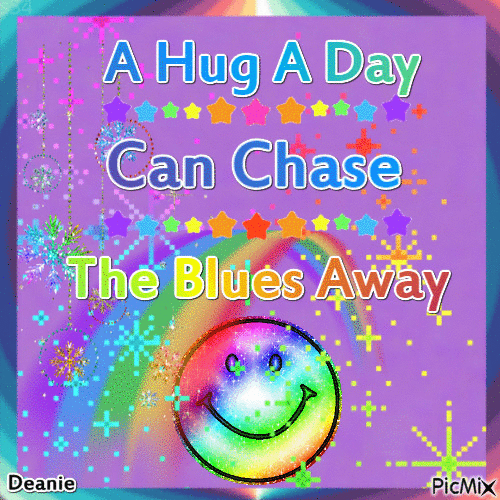 A Hug A Day - Darmowy animowany GIF