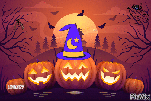halloween - Zdarma animovaný GIF