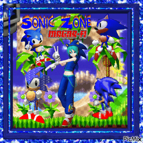 Sonic - Free animated GIF