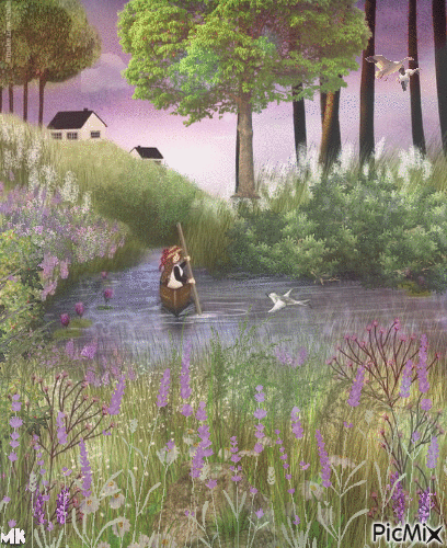 Dentro del río - 無料のアニメーション GIF