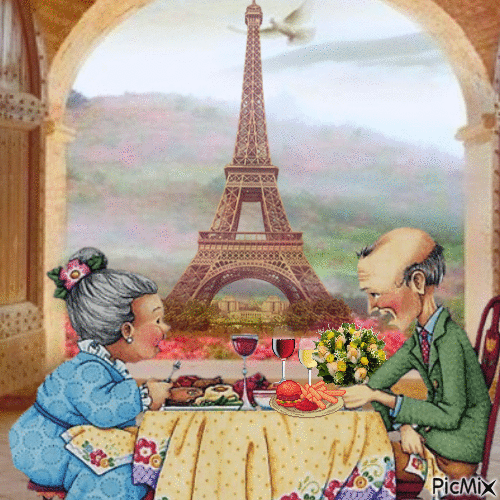Eiffel Tower - Ingyenes animált GIF