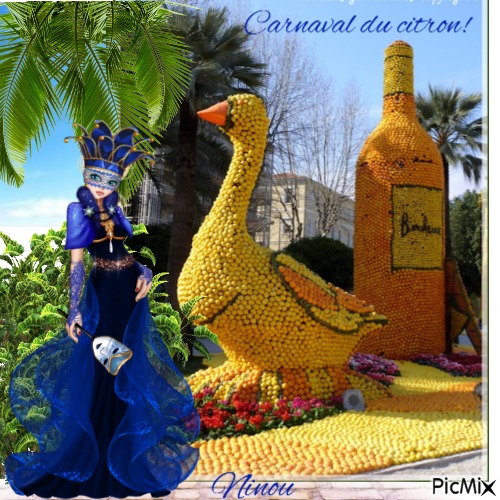 Carnaval du citron ! - png gratis