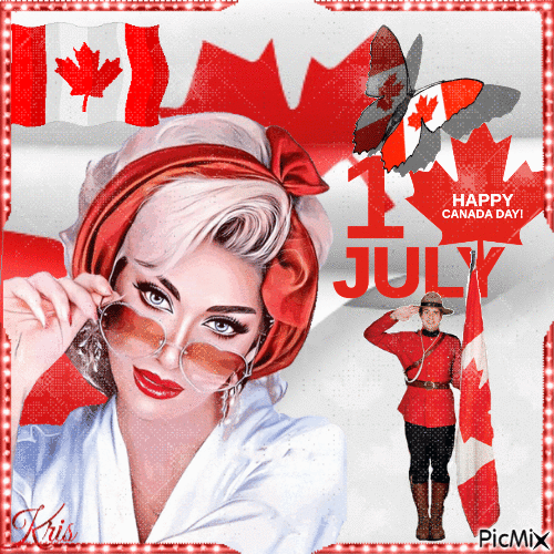 Canada Day 2023 - Free animated GIF