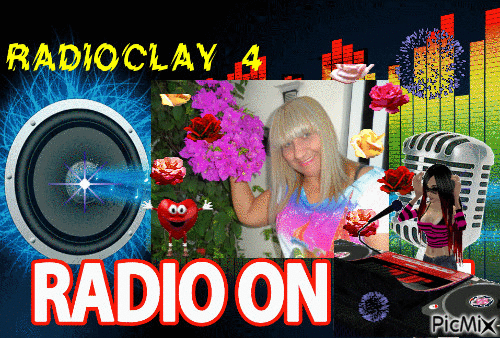 RADIO CLAY - GIF animasi gratis