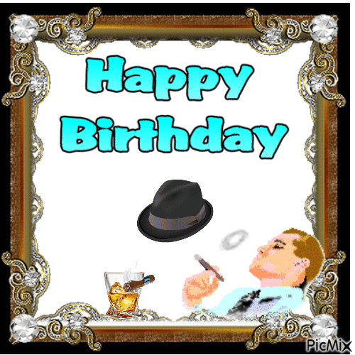 Happy birthday - Ingyenes animált GIF